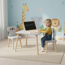 Laste mööblikomplekt Laua + 2 Tooli Koala ECOTOYS