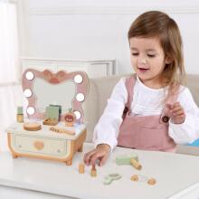 TOOKY TOY Puitmööbel Liblikas LED Valgusega + Kosmeetika