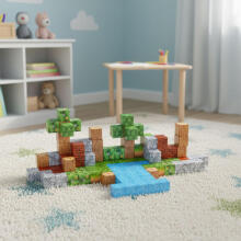 Magnetic Construction Blocks Set for Children 119 Pieces Cubes