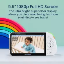 Babysense Video Baby Monitor Max View Pro Art.268711 Digitaalne beebimonitor koos ekraaniga
