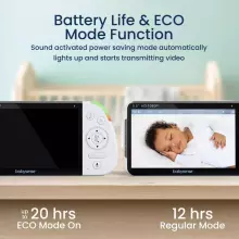 Babysense Video Baby Monitor Max View Pro Art.268711 Digitaalne beebimonitor koos ekraaniga