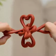 Haakaa Silicone Teether Clover Art.TPS038-C  Silikoonist kõristi (100% looduslik)
