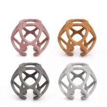 Haakaa Silicone Teething Ball  Art.TPS017-R Rust  Silikoonist kõristi (100% looduslik)