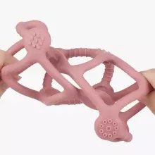 Haakaa Silicone Teething Ball  Art.TPS017-R Rust  Silikoonist kõristi (100% looduslik)