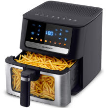 Õlivaba fritüür Air fryer 6.5l Berdsen 1700W BD-655 must