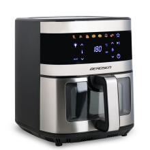 Õlivaba fritüür Air fryer suur fritüür 9.1l Berdsen 1700 W BD-656 hõbedane