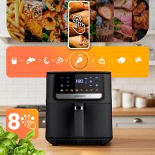Õlivaba fritüür Air fryer Berdsen BD-662 must