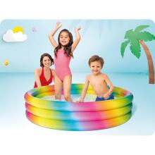 Laste Inflatable Bassein Geomeetria 147 x 33 cm INTEX 58439
