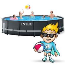 Intex 26326 17-in-1 Frame Pool 488 x 122 cm