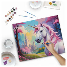 Numbrite maal 40x50 cm Massido Ükssarvik