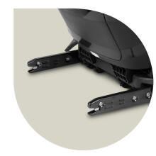 Nukido Louis pehme autoistme must 15-36 kg ISOFIX