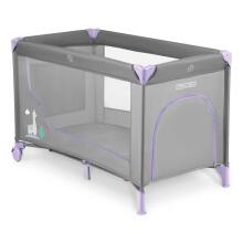 Reisi beebivoodi 125 x 65 x 78 cm RK-240 Hall-Lavendel