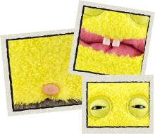 Fuggler x SpongeBob SquarePants (SpongeBob) – naljakas kole monster-plüüsmänguasi inimesehammastega