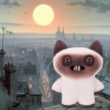 Fuggler Alley Cats (Yawper) – naljakas kole monster-plüüsmänguasi inimesehammastega