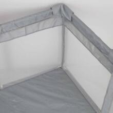 La Bebe™ Travel Playpen Art.KX3011 Grey  Laste mänguaedik 120x120 cm