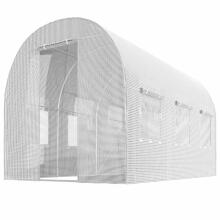 Aedade tunnel 2 x 3 m (6m2) valge ploonos
