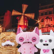 Fuggler Alley Cats (Wrinkle Mcstinkles) – naljakas kole monster-plüüsmänguasi inimesehammastega
