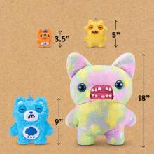 Fuggler Care Bears 23 cm plush mänguasi (Grumpy Bear) firmalt ZURU - naljakas kole koletislik kaisukaru inimhammastega, kogutav plush mängu