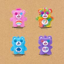 Fuggler Care Bears 23 cm plush mänguasi (Togetherness Bear) firmalt ZURU - naljakas kole koletislik kaisukaru inimhammastega, kogutav plush mängu