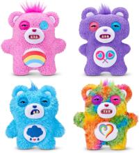 Fuggler Care Bears 23 cm plush mänguasi (Share Bear) firmalt ZURU - naljakas kole koletislik kaisukaru inimhammastega, kogutav plush mängu
