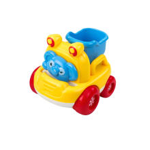 Ehitusautode komplekt loomadega väikelastele, värviline 3 tk.