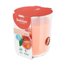 Candle scented glass True Scents &Oslash;97x85mm peach