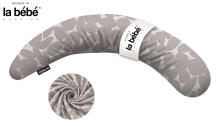 La Bebe™ Moon Cotton Maternity Pillow Art.80579836 Nordic Pebbles. Suur Memory Foam täidisega raseduspadi (eriti pehme ja vaikne täidis)