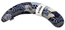 La Bebe™ Moon Cotton Maternity Pillow Art.00608159 Nordic Hills. Suur Memory Foam täidisega raseduspadi (eriti pehme ja vaikne täidis)