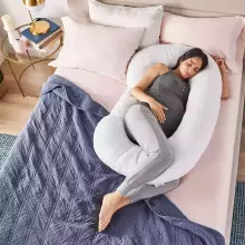 La Bebe™ Maternity Pillow Cotton Sì -Duo Art.60608156 Nordic Bloom. Multifunctional maternity pillow with memory foam filling
