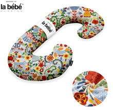 La Bebe™ Maternity Pillow Cotton Sì -Duo Art.60608156 Nordic Bloom. Multifunctional maternity pillow with memory foam filling