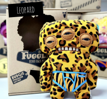 Fuggler Annoyed Alien (Leopard) 23cm - Exclusive Underoo Mcgoo by ZURU poolt Naljakas kole koletis Palus kollektsioonimänguasi - ginger, laste pehme mänguasi