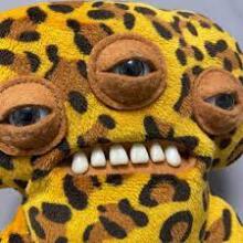 Fuggler Annoyed Alien (Leopard) 23cm - Exclusive Underoo Mcgoo by ZURU poolt Naljakas kole koletis Palus kollektsioonimänguasi - ginger, laste pehme mänguasi