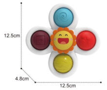 WOOPIE BABY Spinner Educational Sensory Toy 3in1 - 10 SETS