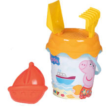 SMOBY Kott koos ämbri ja liivatarvikutega Peppa Piggiga
