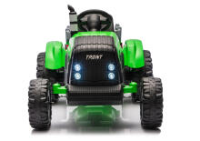CH9959B Aku Toitega Traktor Haagisega Hele Roheline 24V