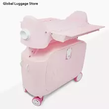 Multifunctional Children Luggage  Suitcase Art.276174 Violet  Чемодан-сиденье на колесах 3 в 1