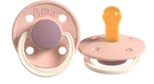 Rebael Round Latex Art.276178 Colour Mix Pacifier (nipple) made of 100% natural rubber 6+ months (2 pcs.)