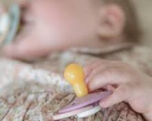 Rebael Round Latex Art.276197 Colour Mix Pacifier (nipple) made of 100% natural rubber 6+ months (2 pcs.)