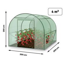 Aed Tunneli Kasvuhoone 2 x 2 m (4m2) Plonos
