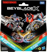 Beyblade X Transformers Collab Optimus Primal 3-60F Art.276956 Beyblade'i vurr
