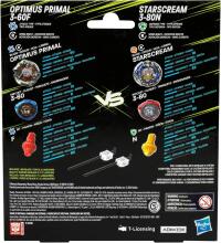 Beyblade X Transformers Collab Optimus Primal 3-60F Art.276956 Beyblade'i vurr