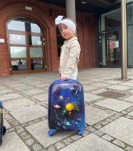 Cosmoss Suitcase  Art.BC-KOS-003 Laste kohver ratastel