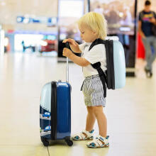 Vehicles Suitcase+Backpack  Art.BC-P-002 Laste kohver ratastel