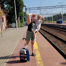 Vehicles Suitcase+Backpack  Art.BC-P-002 Laste kohver ratastel
