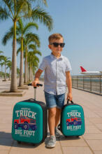Truck Suitcase+Backpack  Art.BC-ZIE-003 Laste kohver ratastel