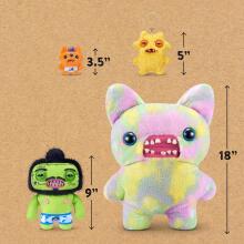 Fuggler Fugg Stars 23cm plush mänguasi (Rhymer Mcslimer) firmalt ZURU - naljakas kole koletislik kaisuloom inimhammastega, kogutav plush mänguasi lastele, teismelistele, teismelistele, täiska