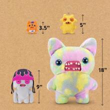 Fuggler Fugg Life 22 cm plush mänguasi (Squidge) firmalt ZURU - naljakas kole koletislik kaisuloom inimhammastega, hull kollektsiooniobjekt lastele, teismelistele