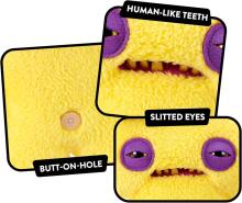 Fuggler Fugg Life 22 cm plush mänguasi (Squidge) firmalt ZURU - naljakas kole koletislik kaisuloom inimhammastega, hull kollektsiooniobjekt lastele, teismelistele