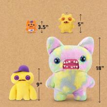 Fuggler Fugg Life 22 cm plush mänguasi (Squidge) firmalt ZURU - naljakas kole koletislik kaisuloom inimhammastega, hull kollektsiooniobjekt lastele, teismelistele
