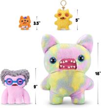 Fuggler Old Fogies 22 cm plush mänguasi (Squidge) firmalt ZURU - naljakas kole koletislik kaisuloom inimhammastega, hull kollektsiooniobjekt lastele, teismelistele